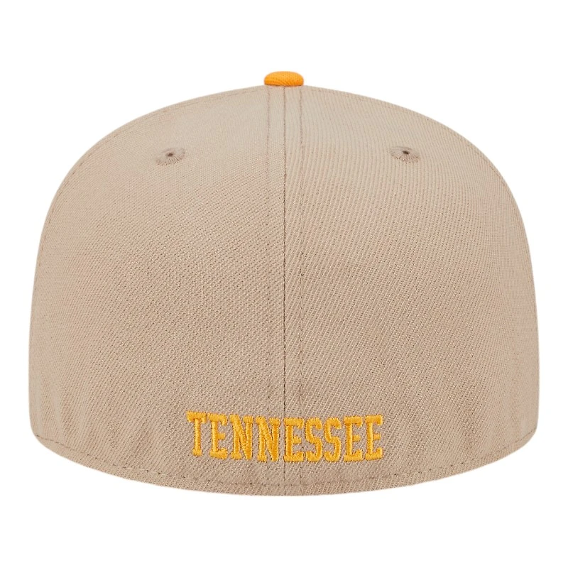 Tennessee Volunteers Camel Brown and Orange New Era 59FIFTY Fitted Hat