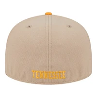 Tennessee Volunteers Camel Brown and Orange New Era 59FIFTY Fitted Hat