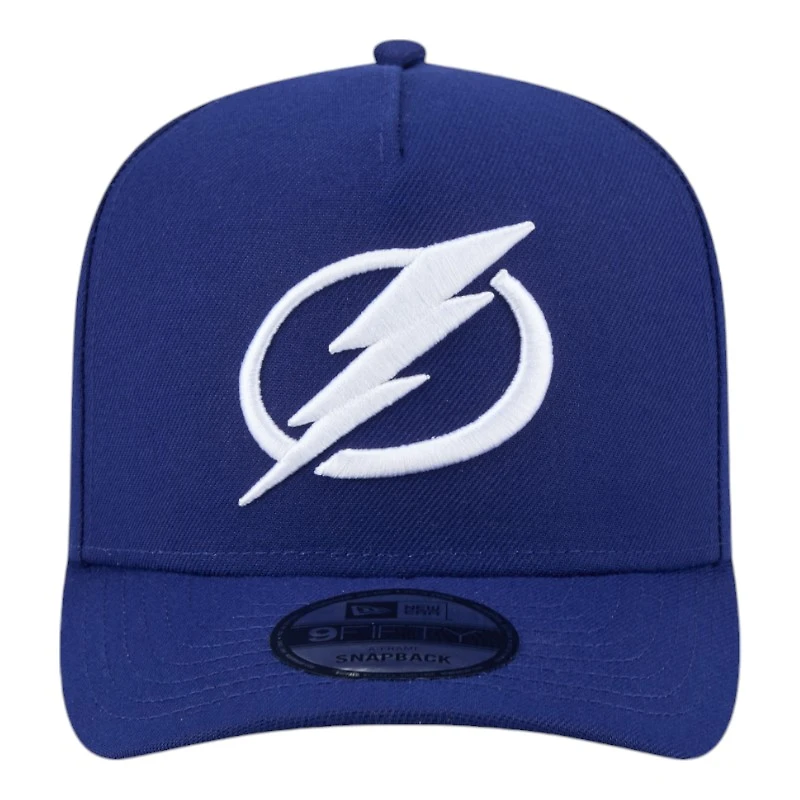 Tampa Bay Lightning Blue NHL New Era 9FIFTY A-Frame Snapback Hat