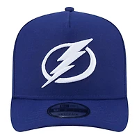 Tampa Bay Lightning Blue NHL New Era 9FIFTY A-Frame Snapback Hat