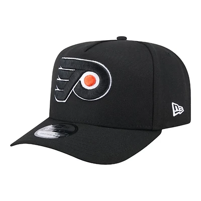 Philadelphia Flyers Black NHL New Era 9FIFTY A-Frame Snapback Hat