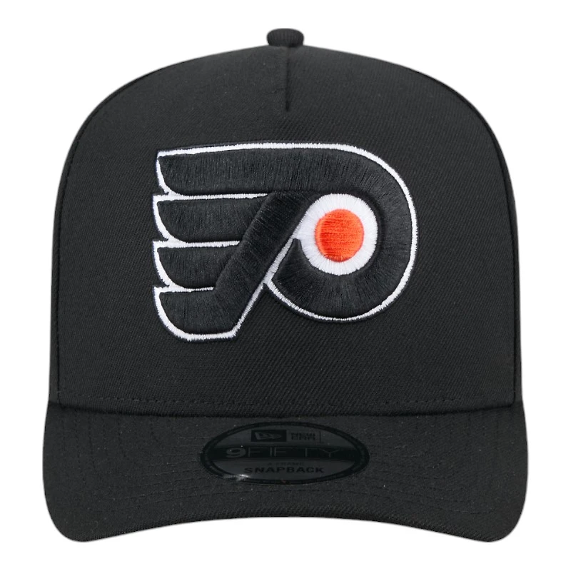 Philadelphia Flyers Black NHL New Era 9FIFTY A-Frame Snapback Hat