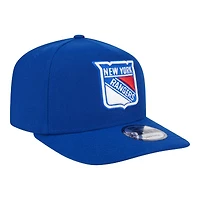 New York Rangers Royal Blue NHL New Era 9FIFTY A-Frame Snapback Hat