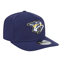 Nashville Predators Navy NHL New Era 9FIFTY A-Frame Snapback Hat