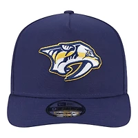 Nashville Predators Navy NHL New Era 9FIFTY A-Frame Snapback Hat