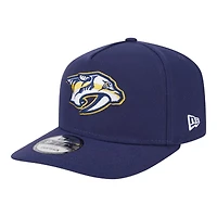 Nashville Predators Navy NHL New Era 9FIFTY A-Frame Snapback Hat