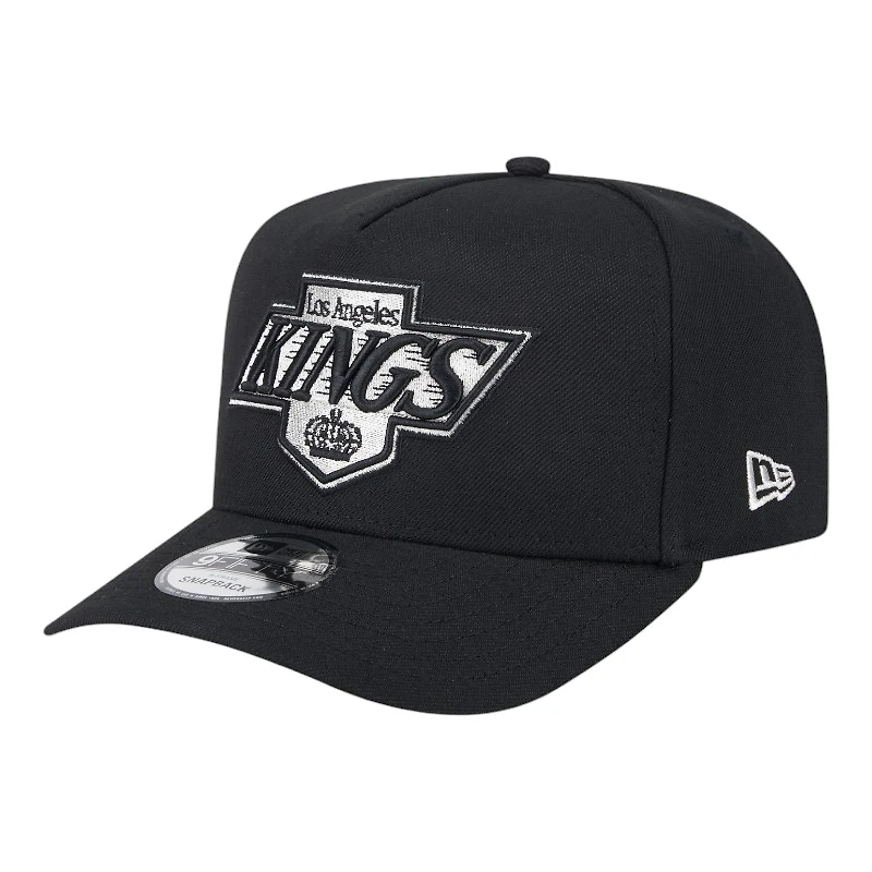 Los Angeles Kings Black NHL New Era 9FIFTY A-Frame Snapback Hat