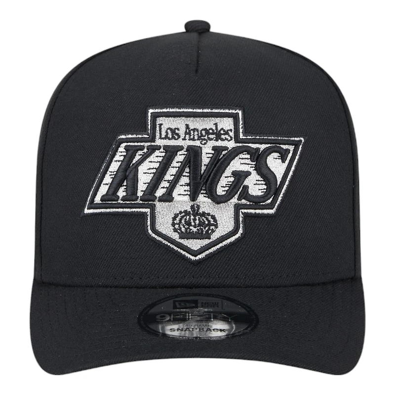 Los Angeles Kings Black NHL New Era 9FIFTY A-Frame Snapback Hat