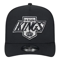 Los Angeles Kings Black NHL New Era 9FIFTY A-Frame Snapback Hat