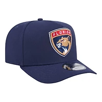 Florida Panthers Navy NHL New Era 9FIFTY A-Frame Snapback Hat
