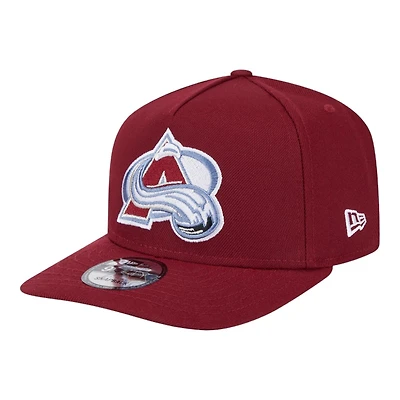 Colorado Avalanche Burgundy Red NHL New Era 9FIFTY A-Frame Snapback Hat