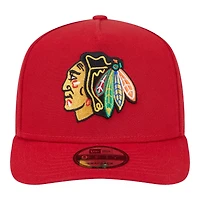 Chicago Blackhawks Red NHL New Era 9FIFTY A-Frame Snapback Hat