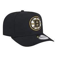 Boston Bruins Black NHL New Era 9FIFTY A-Frame Snapback Hat