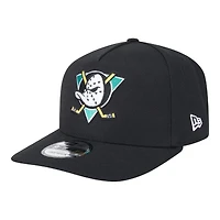 Anaheim Ducks Black NHL New Era 9FIFTY A-Frame Snapback Hat