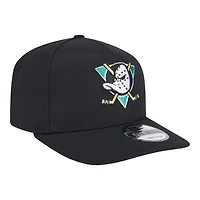 Anaheim Ducks Black NHL New Era 9FIFTY A-Frame Snapback Hat