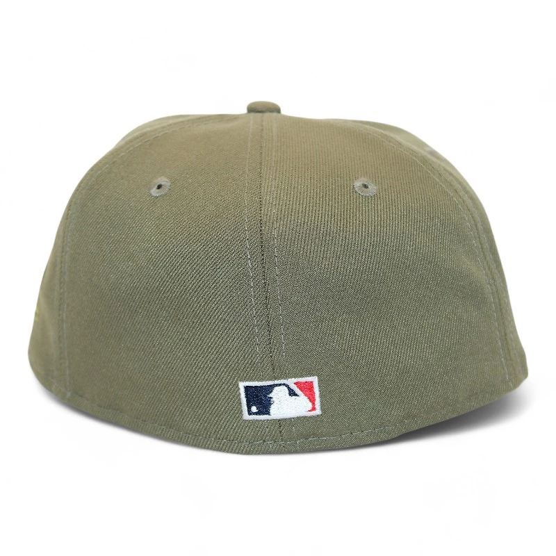 Chicago White Sox Olive "DPM FittedHat Pack" 1950 All Star Game Patch Gray UV New Era 59Fifty Fitted Hat