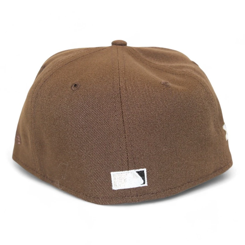 Chicago White Sox Mocha "DPM FittedHat Pack" Commiskey Park Inaugural Season Patch Gray UV New Era 59Fifty Fitted Hat