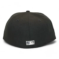 New York Mets Black "DPM FittedHat Pack" Metallic Shea Stadium Patch Gray UV Era 59Fifty Fitted Hat