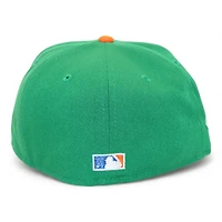 New York Mets Green "DPM FittedHat Pack" 40th Anniversary Patch Gray UV Era 59Fifty Fitted Hat