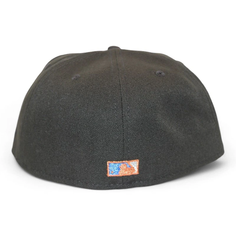 New York Mets Black "DPM FittedHat Pack" Blue Shea Stadium Patch Gray UV Era 59Fifty Fitted Hat