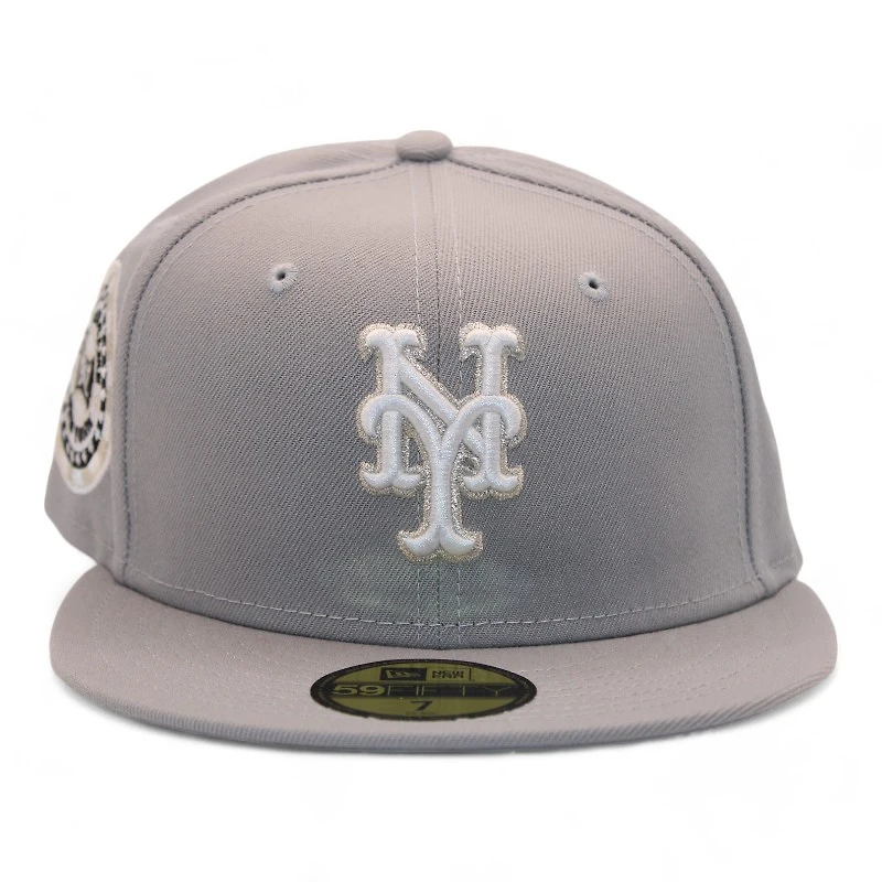 New York Mets Gray "DPM FittedHat Pack" 1942 All Star Game Patch UV Era 59Fifty Fitted Hat