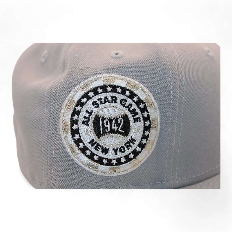 New York Mets Gray "DPM FittedHat Pack" 1942 All Star Game Patch UV Era 59Fifty Fitted Hat