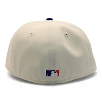 New York Mets Cream and Blue "DPM FittedHat Pack" Subway Series Patch Gray UV Era 59Fifty Fitted Hat