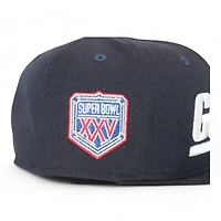 New York Giants Navy "DPM FittedHat Pack" Super Bowl XXV Patch Gray UV Era 59Fifty Fitted Hat
