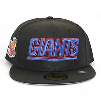 New York Giants Black "DPM FittedHat Pack" 1998 Pro Bowl Patch Gray UV Era 59Fifty Fitted Hat