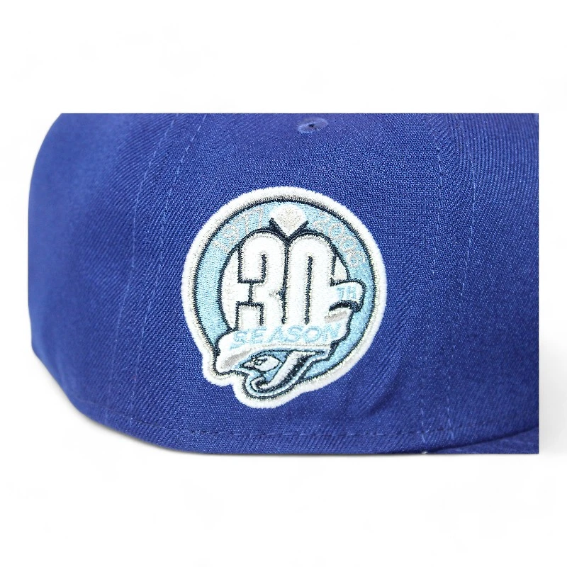 Toronto Blue Jays "DPM FittedHat Pack" 30th Anniversary Patch Gray UV New Era 59Fifty Fitted Hat