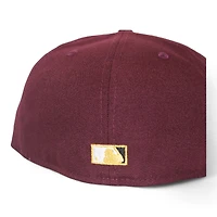 New York Yankees Maroon "DPM FittedHat Pack" 1961 World Series Patch Gray UV Era 59Fifty Fitted Hat