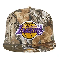 Los Angeles Lakers Realtree Camo Gray UV New Era 9FIFTY A-Frame Snapback Hat