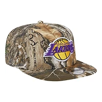 Los Angeles Lakers Realtree Camo Gray UV New Era 9FIFTY A-Frame Snapback Hat