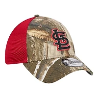 St. Louis Cardinals Realtree Camo and Red Gray UV New Era 39THIRTY Flex Hat