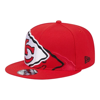 Kansas City Chiefs Red Team Shadow Collection New Era 9FIFTY Snapback Hat