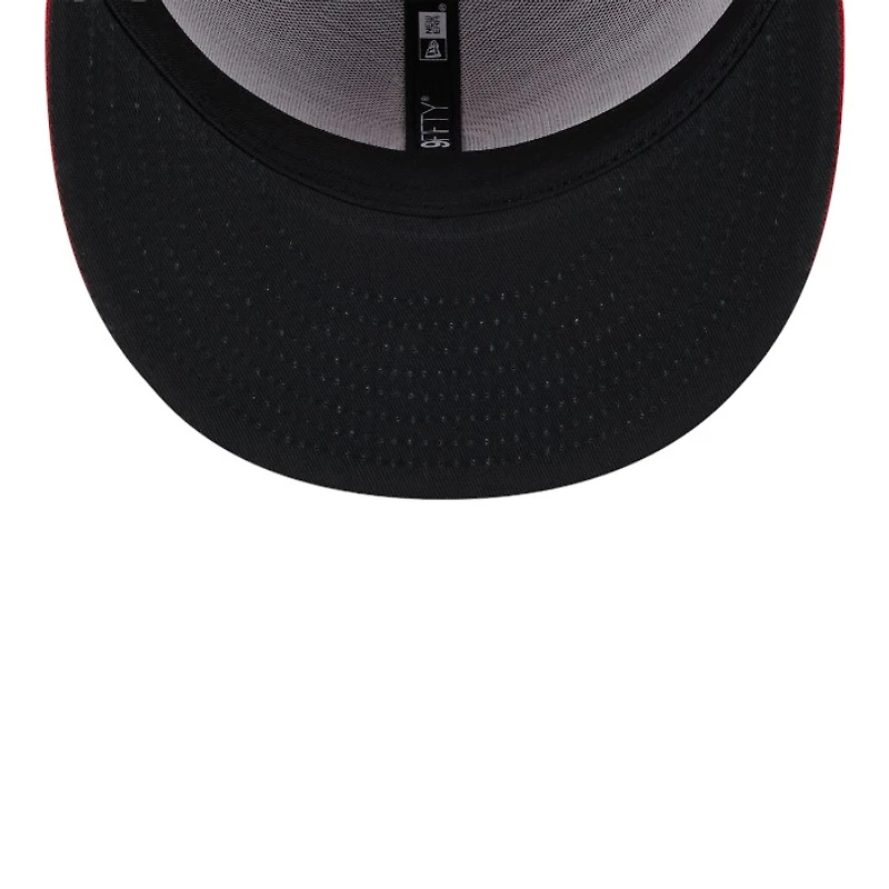 Kansas City Chiefs Red Team Shadow Collection New Era 9FIFTY Snapback Hat