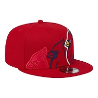 St. Louis Cardinals Red Team Shadow Collection New Era 9FIFTY Snapback Hat