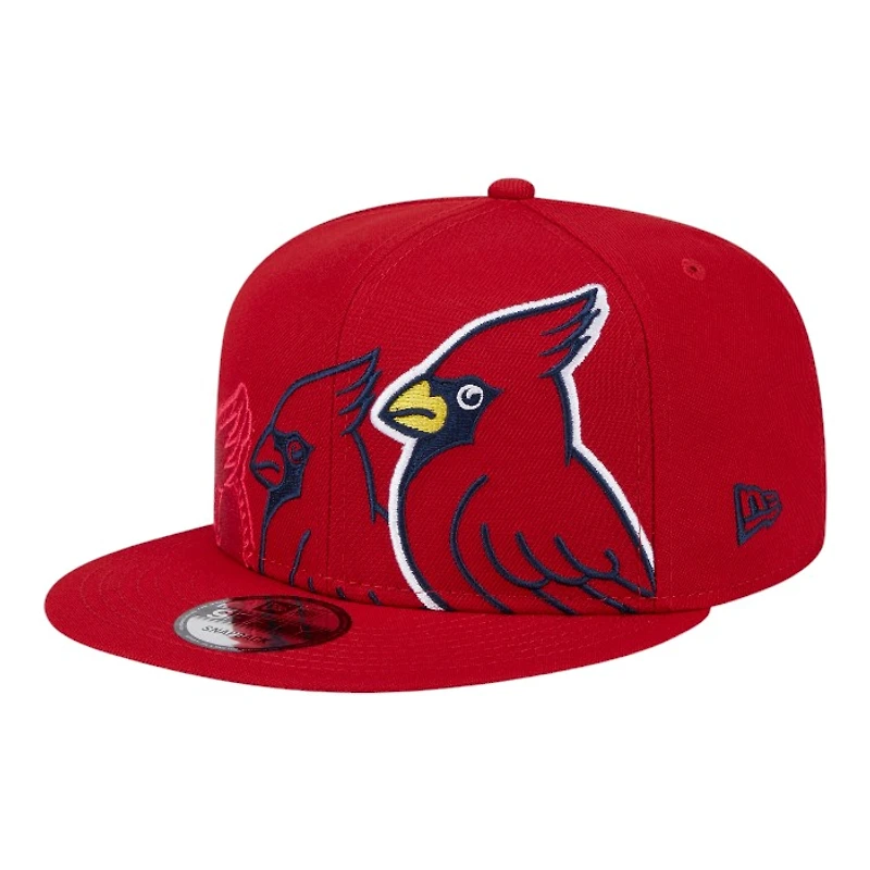 St. Louis Cardinals Red Team Shadow Collection New Era 9FIFTY Snapback Hat