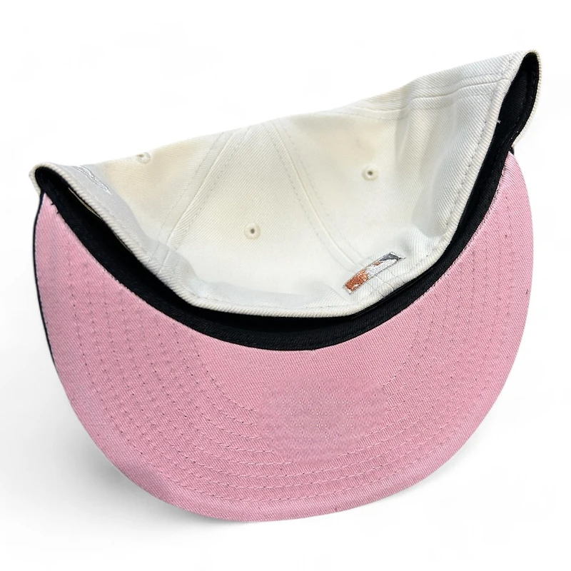 Arizona Diamondbacks Chrome and Black Two Tone 1998 Inaugural Patch Pink UV New Era 59FIFTY Fitted Hat