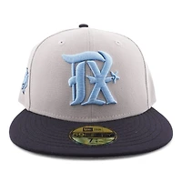 Texas Rangers Gray "City Connect Remix" Patch UV New Era 59FIFTY Fitted Hat