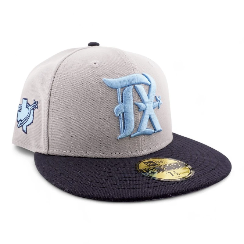 Texas Rangers Gray "City Connect Remix" Patch UV New Era 59FIFTY Fitted Hat