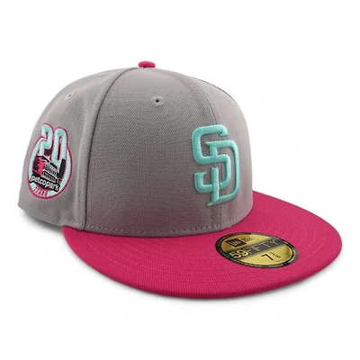 San Diego Padres Gray "City Connect Remix" 20th Petco Park Patch UV New Era 59FIFTY Fitted Hat