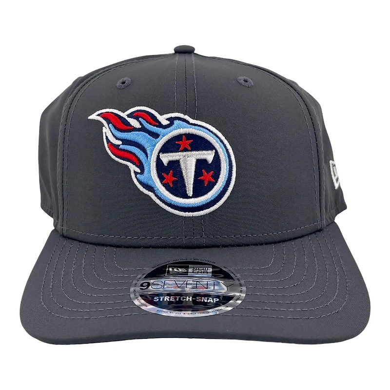 Tennessee Titans Dark Gray New Era 9SEVENTY Stretch Snapback Hat