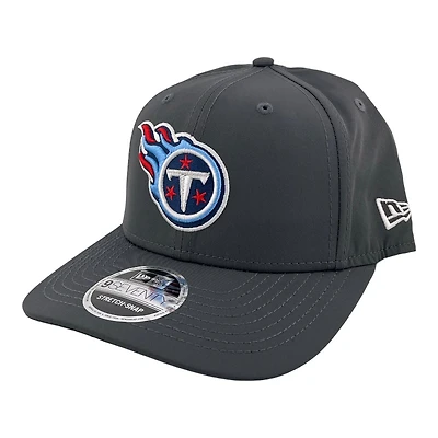 Tennessee Titans Dark Gray New Era 9SEVENTY Stretch Snapback Hat