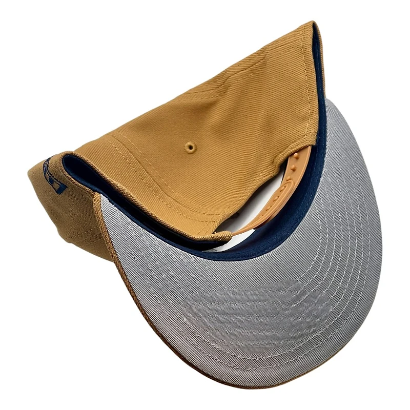 Dallas Cowboys Brown and Navy 50th Patch Gray UV New Era 9FIFTY Snapback Hat