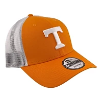 Tennessee Volunteers Orange White Mesh Back New Era 9FORTY Snapback Hat