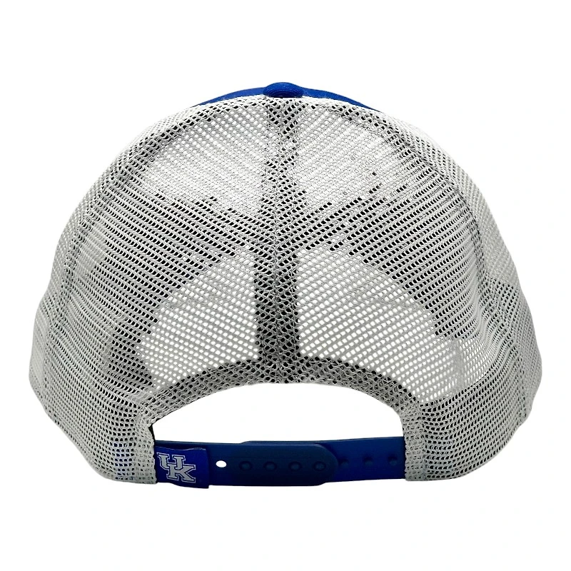 Kentucky Wildcats Royal Blue White Mesh Back New Era 9FORTY Snapback Hat