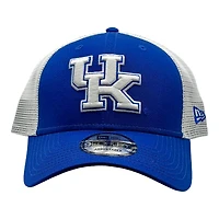 Kentucky Wildcats Royal Blue White Mesh Back New Era 9FORTY Snapback Hat