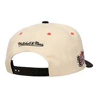Chicago White Sox Cream Pro Pinch Fit Mitchell & Ness Snapback Hat