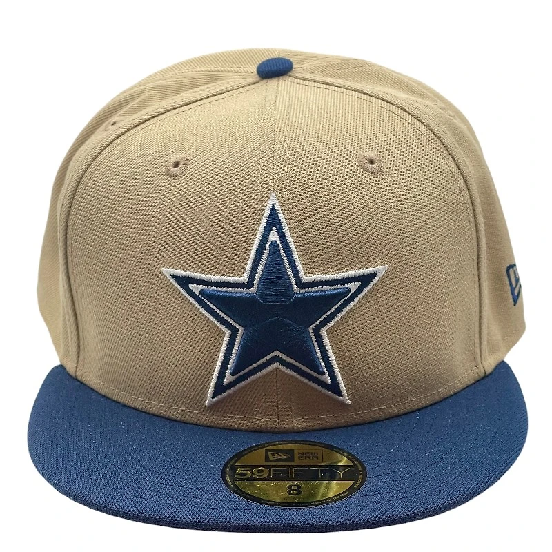 Dallas Cowboys Tan and Navy Two Tone Gray UV New Era 59FIFTY Fitted Hat